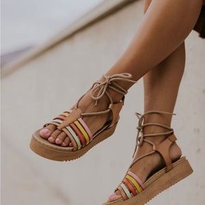 ROOLEE sandals size 8. Only worn twice.